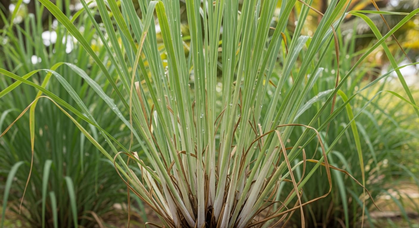 Capim-Limão: Serenidade em Folhas de Cristal